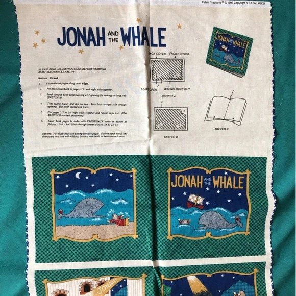 Soft Sided Book Cut and Sew  Pattern - Picture 3 of 12